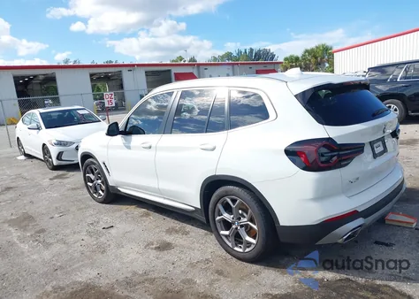 2023 BMW X3 Sdrive30I из США, поврежденный, VIN 5UX43DP08P9N72475